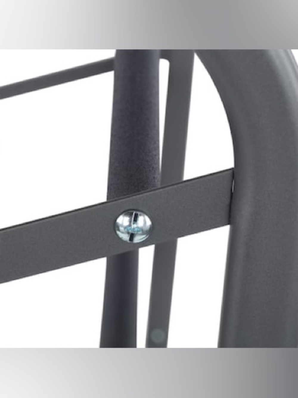 Style Selections 46.2-in H 10 Tier Black Gray Metal Shoe rack Home Storage - Picture 6 of 6